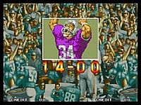 une photo d'Ã©cran de Football Frenzy sur SNK Neo Geo
